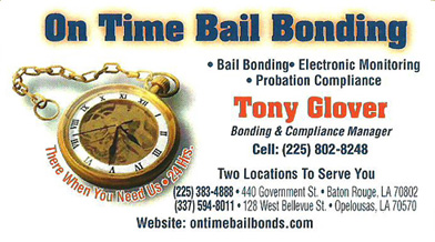 Bail Bond Services In Baton Rouge, LA